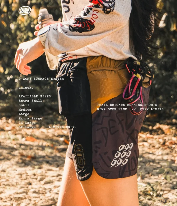 Trail Brigade Running Shorts // Nine Over Nine