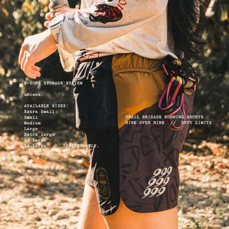 Trail Brigade Running Shorts // Nine Over Nine